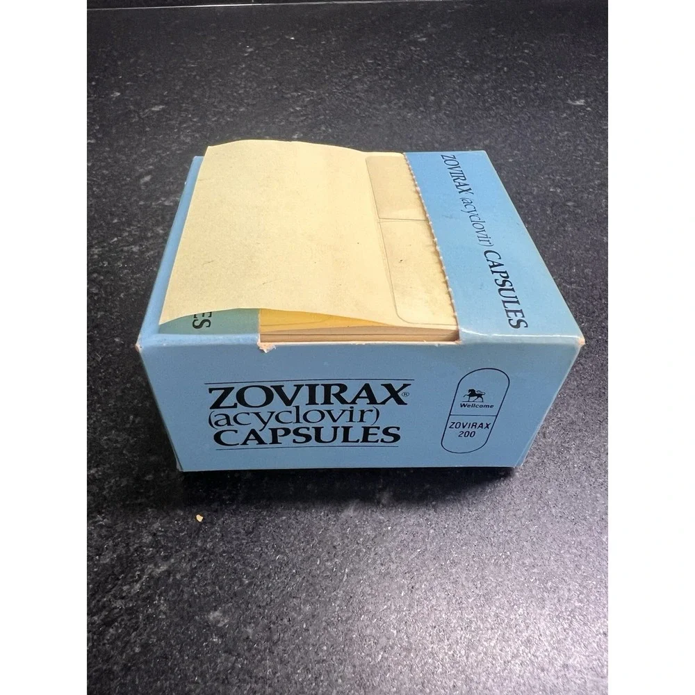 Vtg Zovirax 